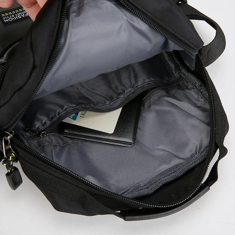 Sac à bandoulière homme, présentation finale