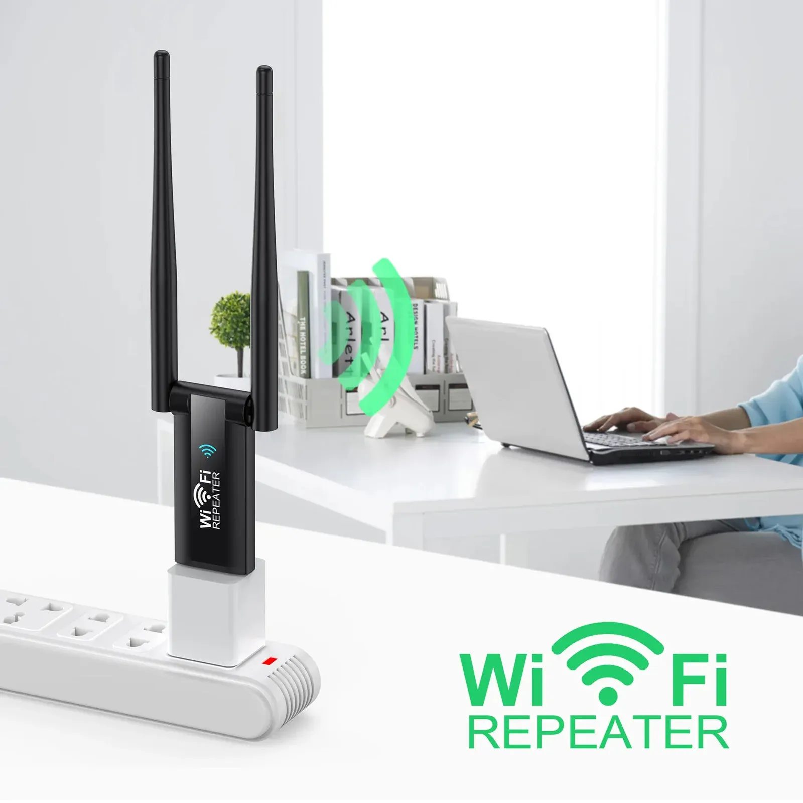 Répéteur Wi-Fi USB en situation