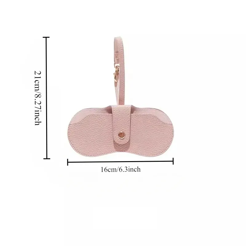 Étui à lunettes souple en cuir, fin et portable, pour voyage 4
