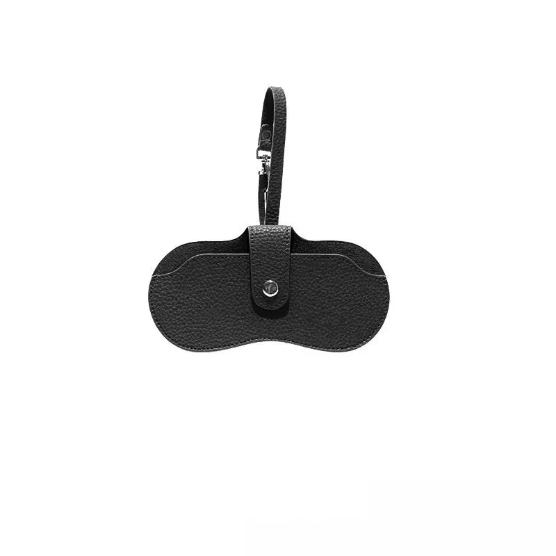 Étui à lunettes souple en cuir, fin et portable, pour voyage 8