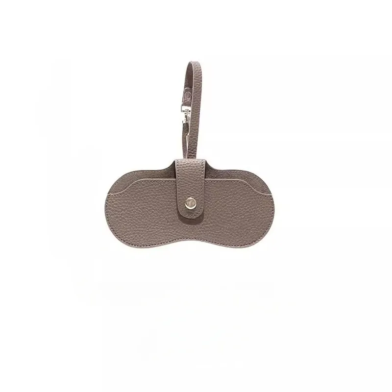 Étui à lunettes souple en cuir, fin et portable, pour voyage 9
