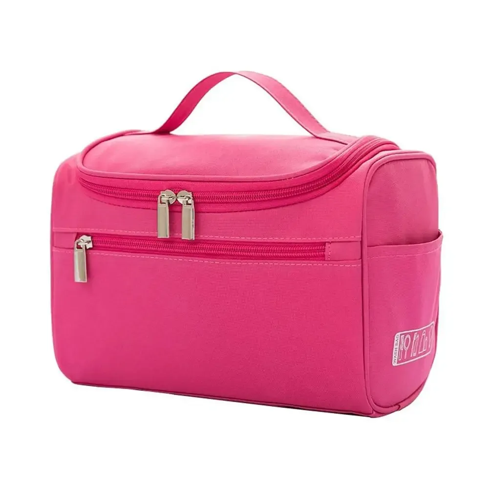 Trousse de toilette de voyage à grande capacité, organisateur de cosmétiques imperméable, portable et durable pour un usage quotidien 7