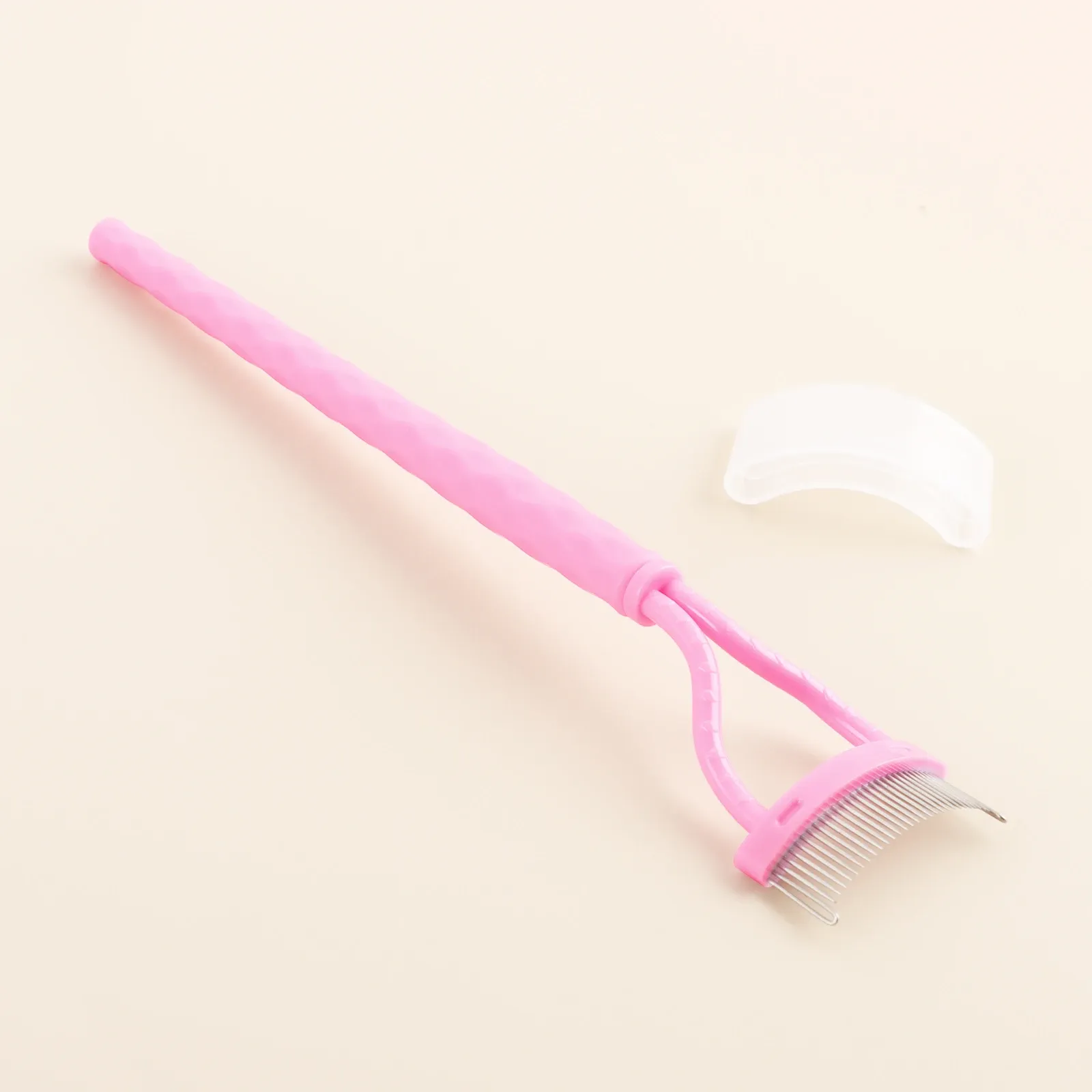 Peigne à cils incurvé avec étui de protection, séparateur de cils pour un maquillage précis 2