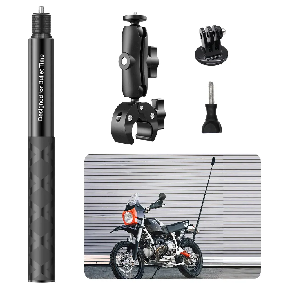 Support pour caméra Insta360 sur guidon