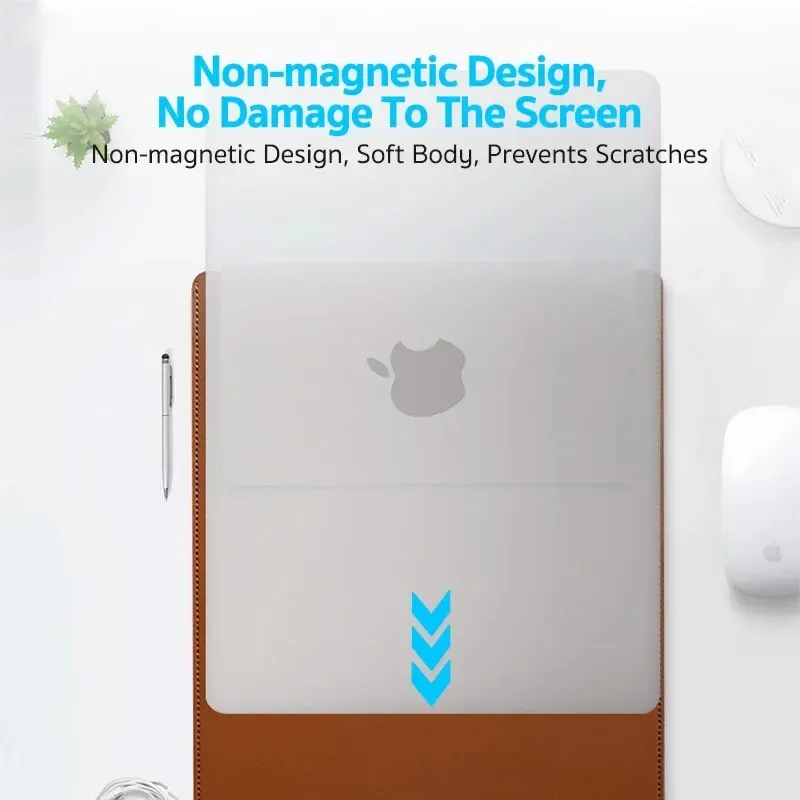 Housse de protection pour ordinateur portable Apple MacBook Air et Pro 13 pouces (M1, M2, 2020) et ASUS 11 à 16 pouces 4