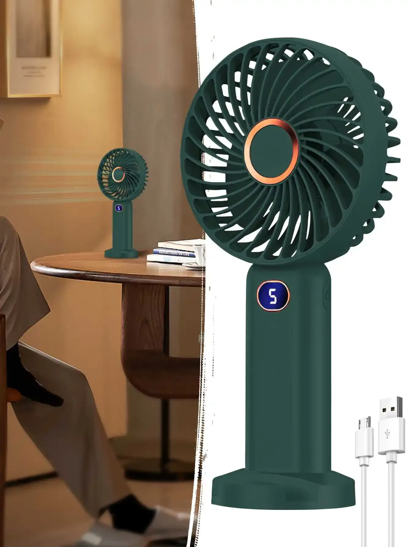Ventilateur portatif, à la maison