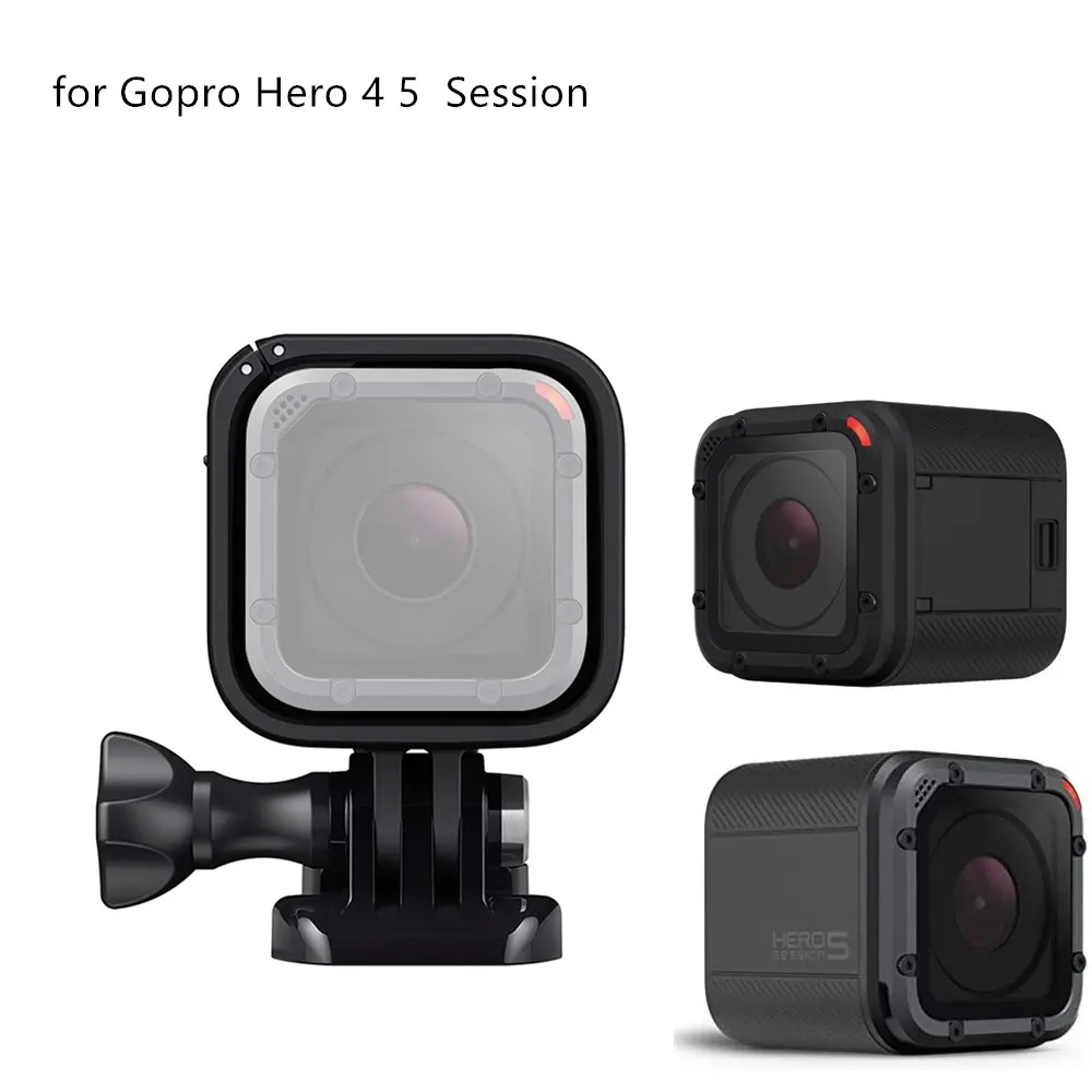 Boîtier de protection pour GoPro Hero 11, 10, 9, 8, 7, 6, 5, 4, 3 et caméra d'action Session 4 et 5, avec accessoires de montage 9