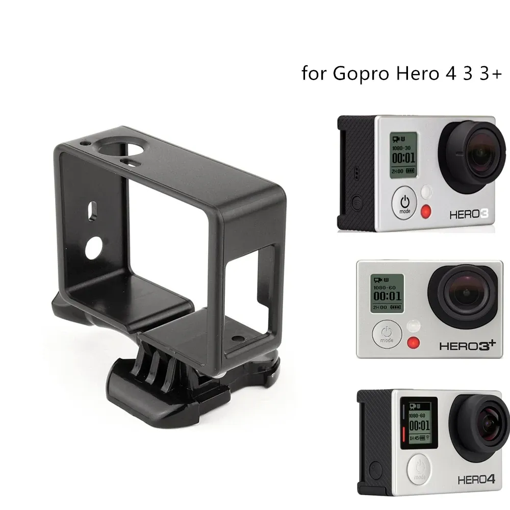 Boîtier de protection pour GoPro Hero 11, 10, 9, 8, 7, 6, 5, 4, 3 et caméra d'action Session 4 et 5, avec accessoires de montage 8