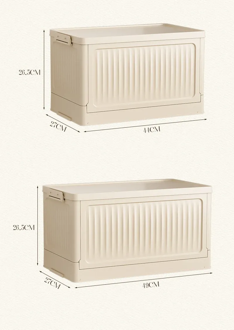 Détail de la boîte de rangement avec couvercle