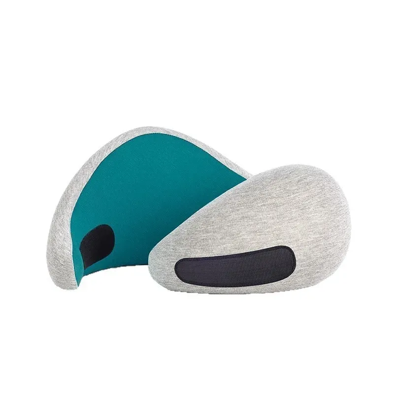 C0Q – Oreiller cervical de voyage, support à 360 degrés pour la sieste au bureau et le vol en avion, confortable et portable, repose-cou en forme de U 5