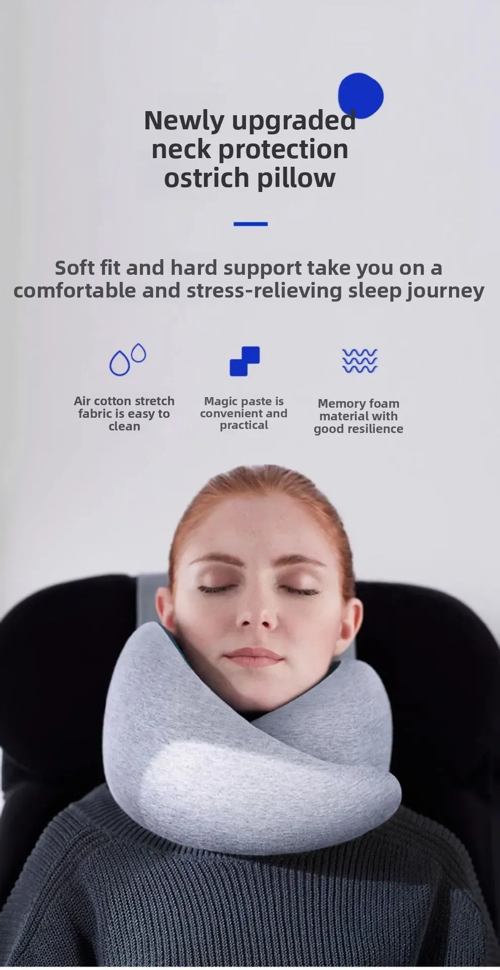 Oreiller cervical C0Q, détente totale