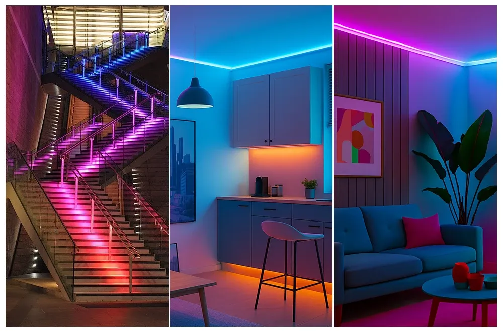 Bande LED COB, expérience lumineuse complète
