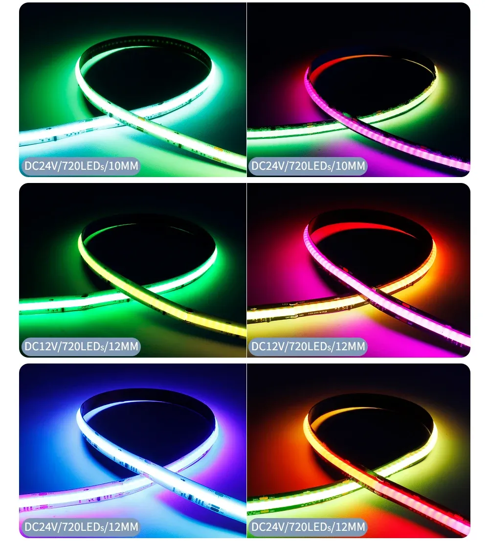 Bande LED COB sur mesure