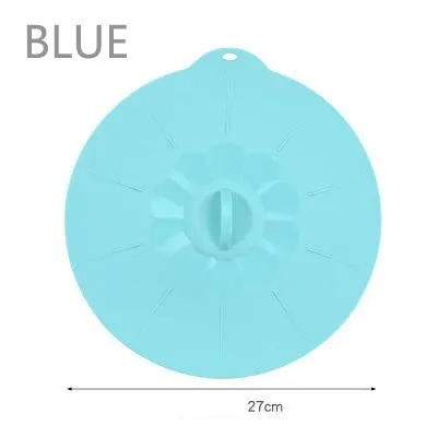 Couvre-plat universel réutilisable en silicone anti-débordement pour bols et casseroles, DC05 10