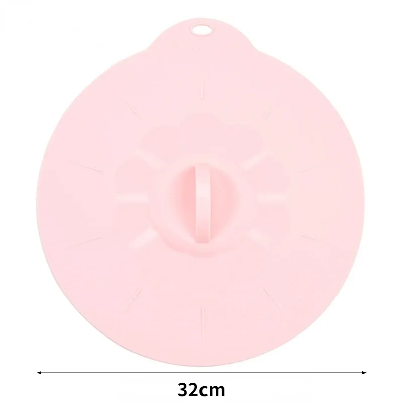 Couvre-plat universel réutilisable en silicone anti-débordement pour bols et casseroles, DC05 25