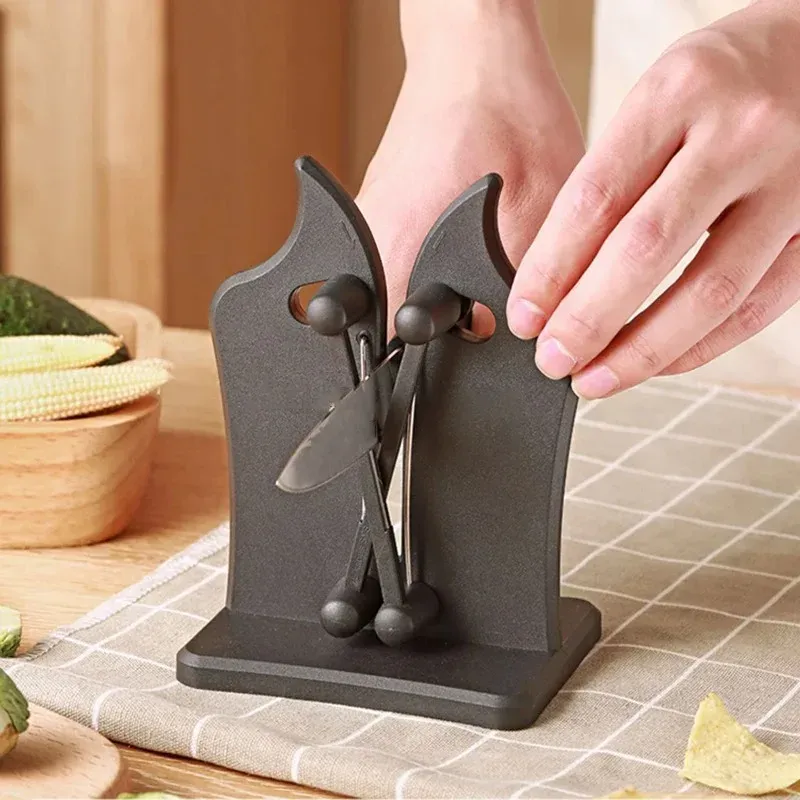 Affûteur de couteaux de cuisine à affûtage facile et sûr 2