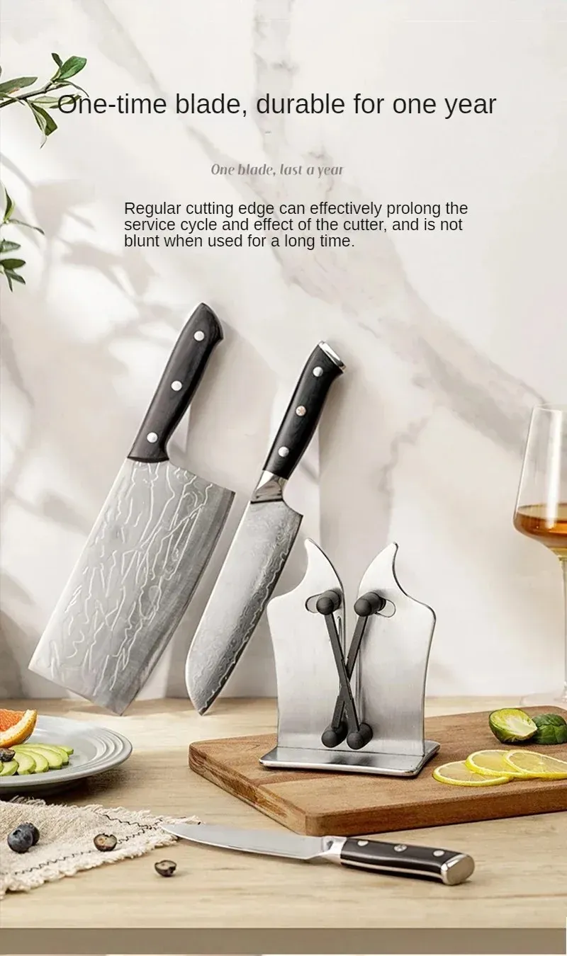 Affûtage d'un couteau de chef