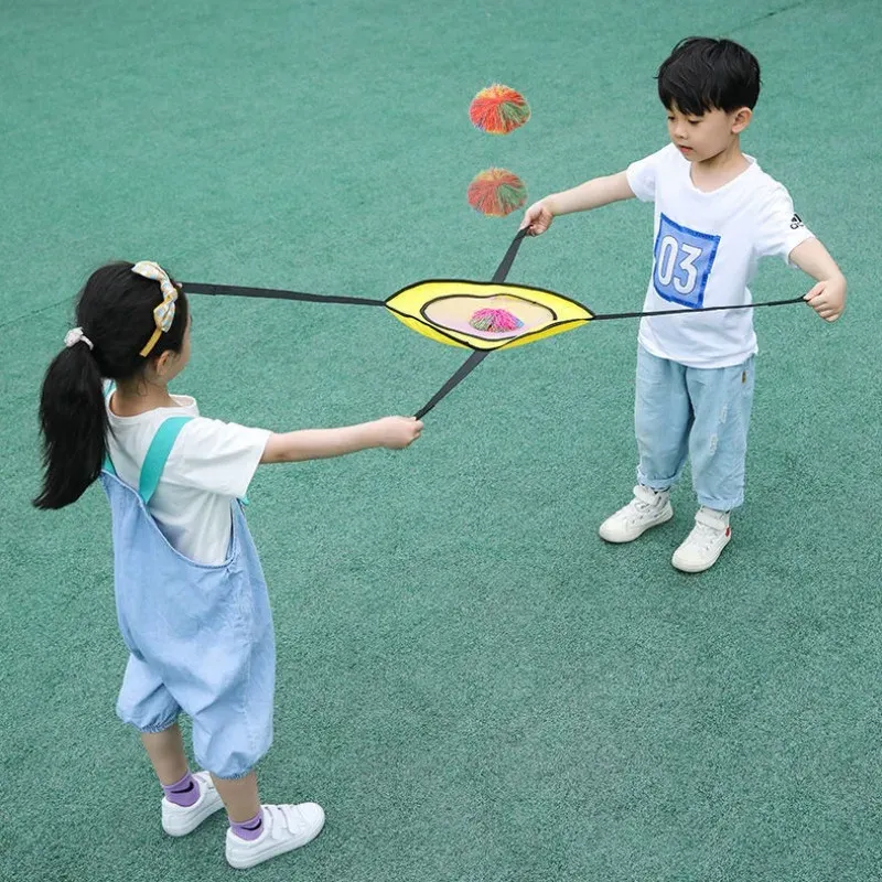 Jeu de lancer et d'attrapage interactif parent-enfant pour deux joueurs, jouet sensoriel d'extérieur et de sport 6
