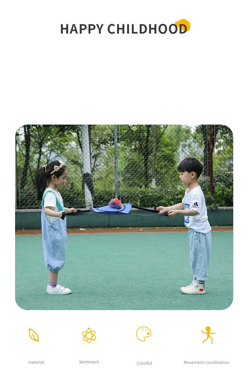 Jeu sensoriel pour enfants en extérieur