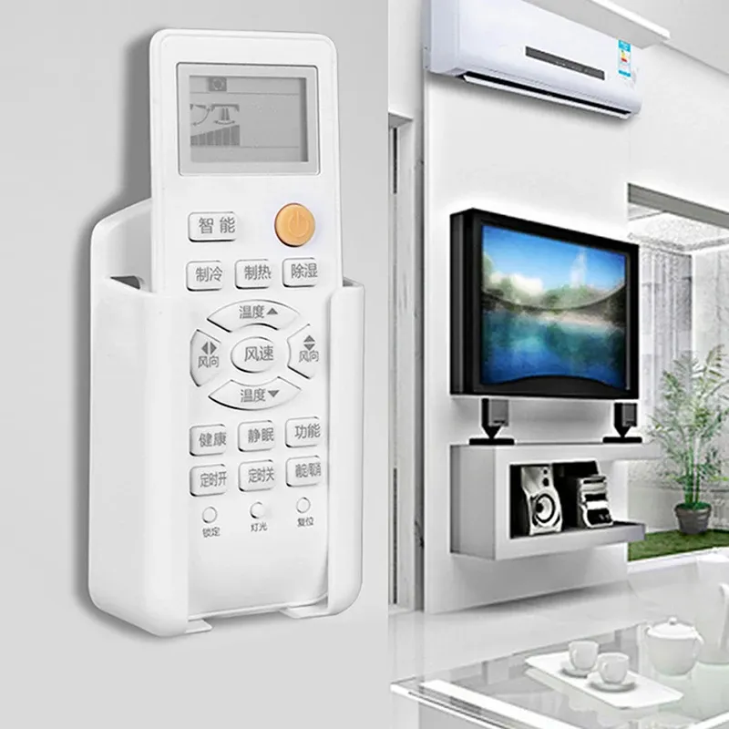 Support de télécommande universel, support de chargement de téléphone, support mural pour climatiseur 5
