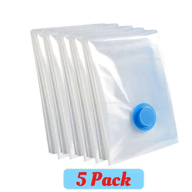 Sacs de rangement sous vide avec pompe, sacs de compression pour couettes, vêtements, oreillers, literie et couvertures, organisateur de rangement gain de place 13