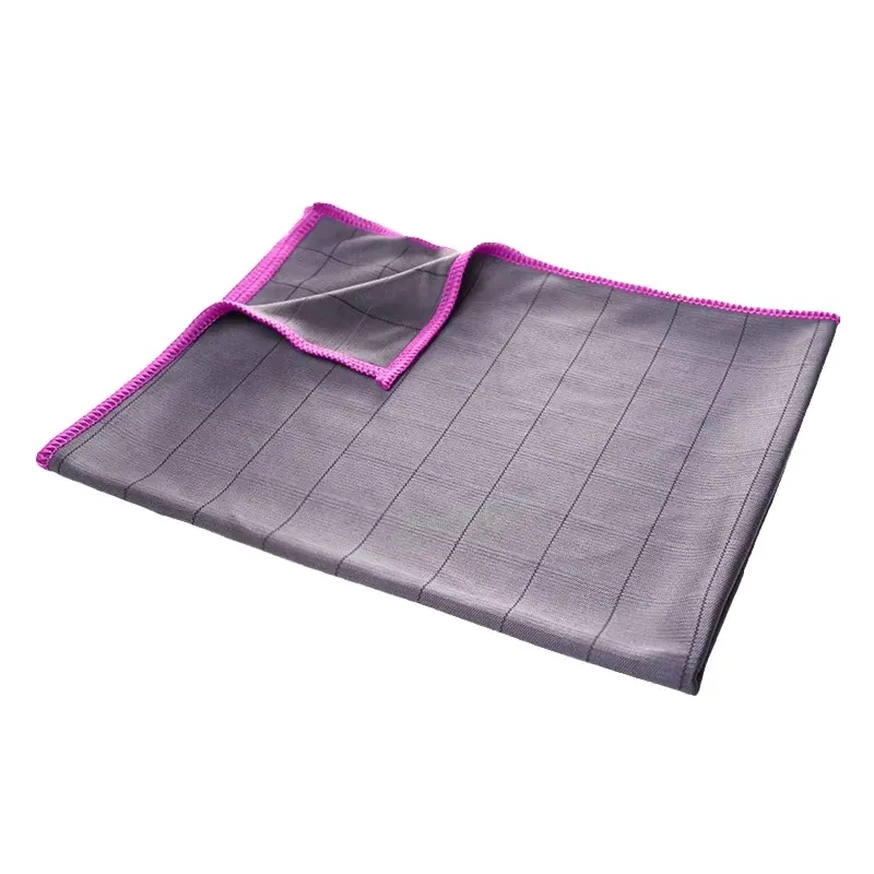 Chiffon de nettoyage en fibre de carbone non pelucheux pour vitres, sans traces et réutilisable 10