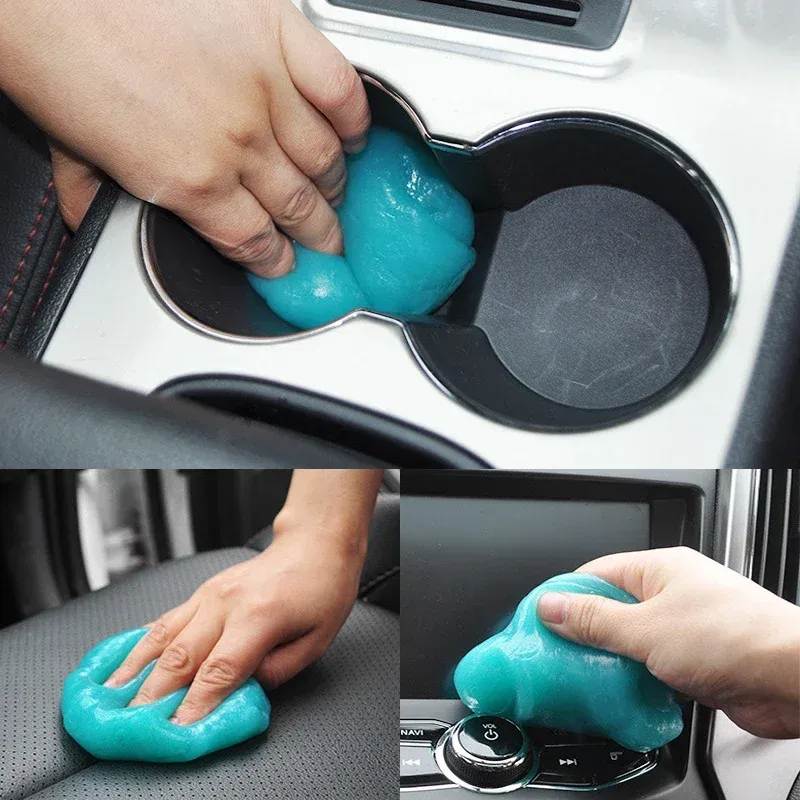Gel nettoyant magique pour voiture, livres, colle, grille d'aération, clavier d'ordinateur, intérieur auto, accessoires D343 5