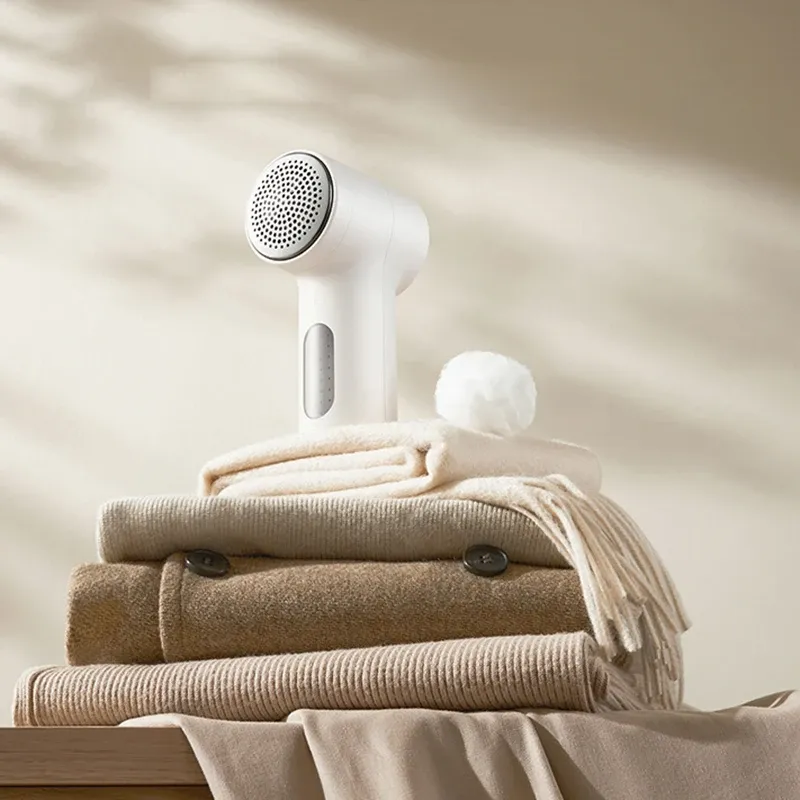Xiaomi Mijia Lint Remover 2, Éliminateur de bouloches portable pour pulls, Tondeuse à moteur avec tête de coupe cyclonique flottante à 6 lames 2