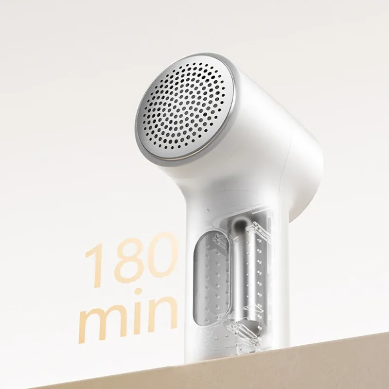 Xiaomi Mijia Lint Remover 2, Éliminateur de bouloches portable pour pulls, Tondeuse à moteur avec tête de coupe cyclonique flottante à 6 lames 6