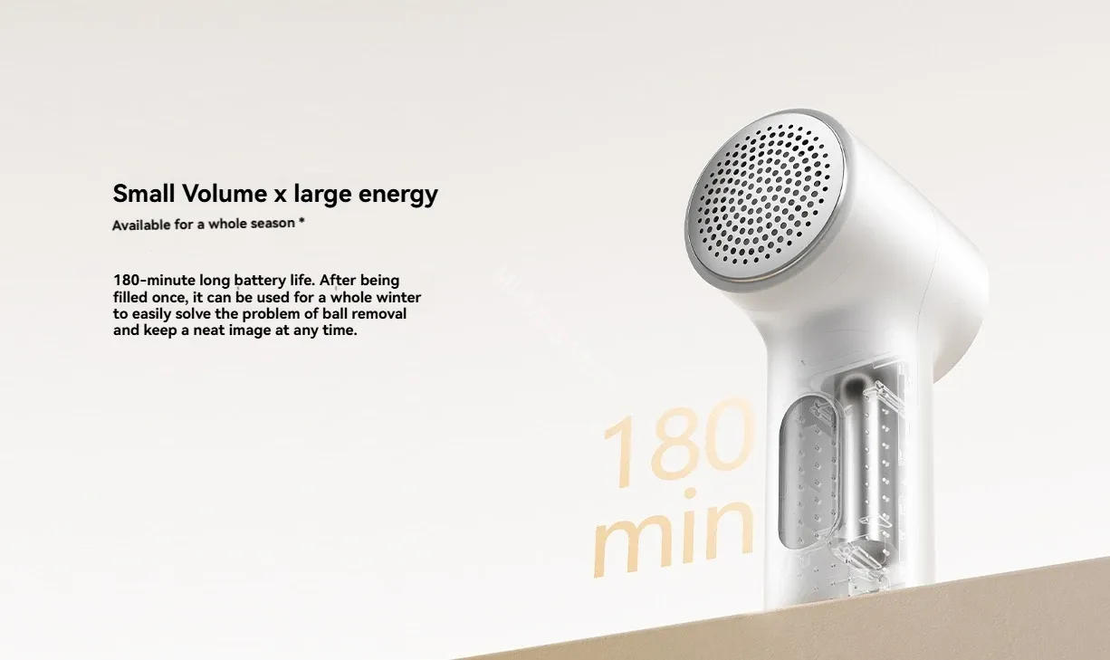 Xiaomi Mijia Lint Remover 2 sur fond clair