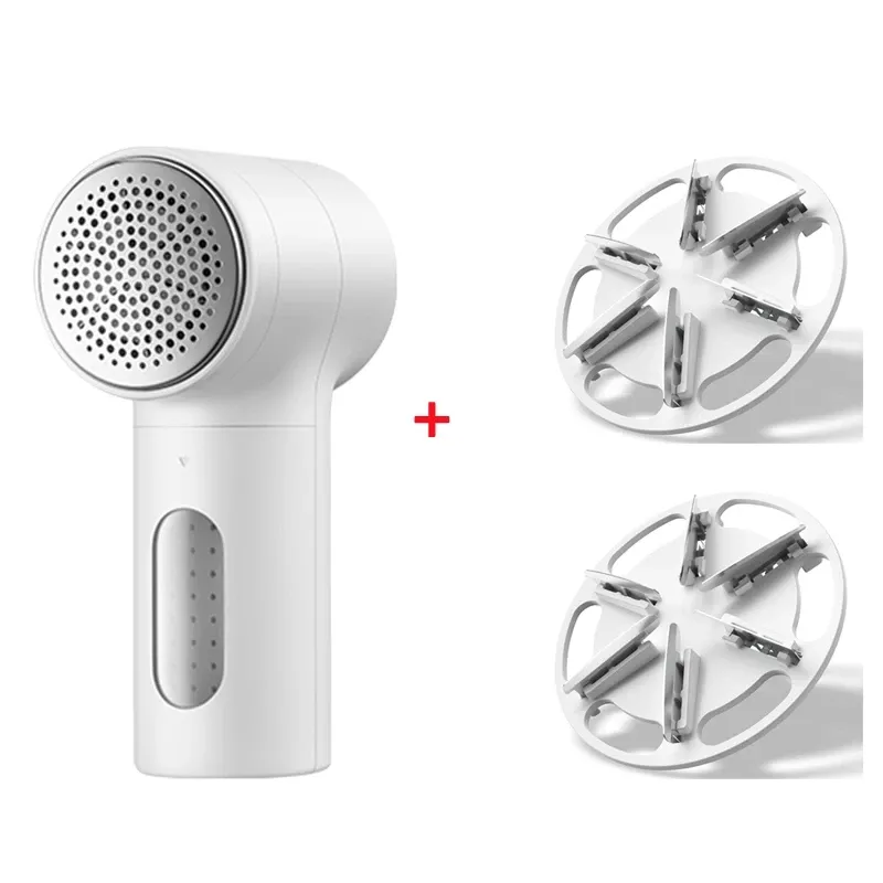 Xiaomi Mijia Lint Remover 2, Éliminateur de bouloches portable pour pulls, Tondeuse à moteur avec tête de coupe cyclonique flottante à 6 lames 10