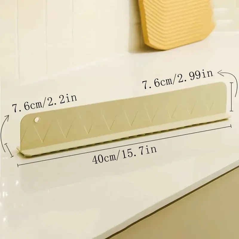 Déflecteur d'évier en silicone, vue d'ensemble