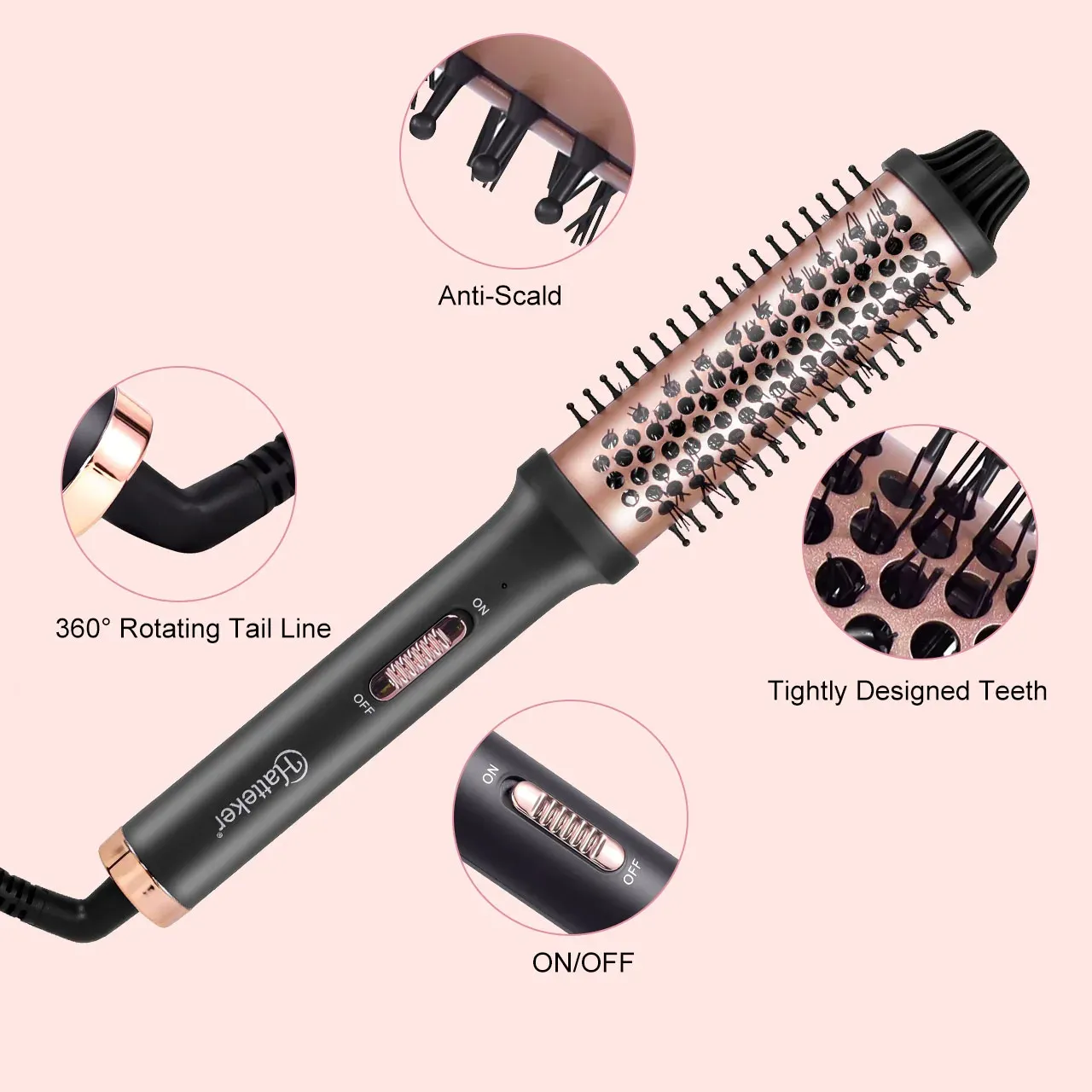 Brosse Hatteker, prise en main
