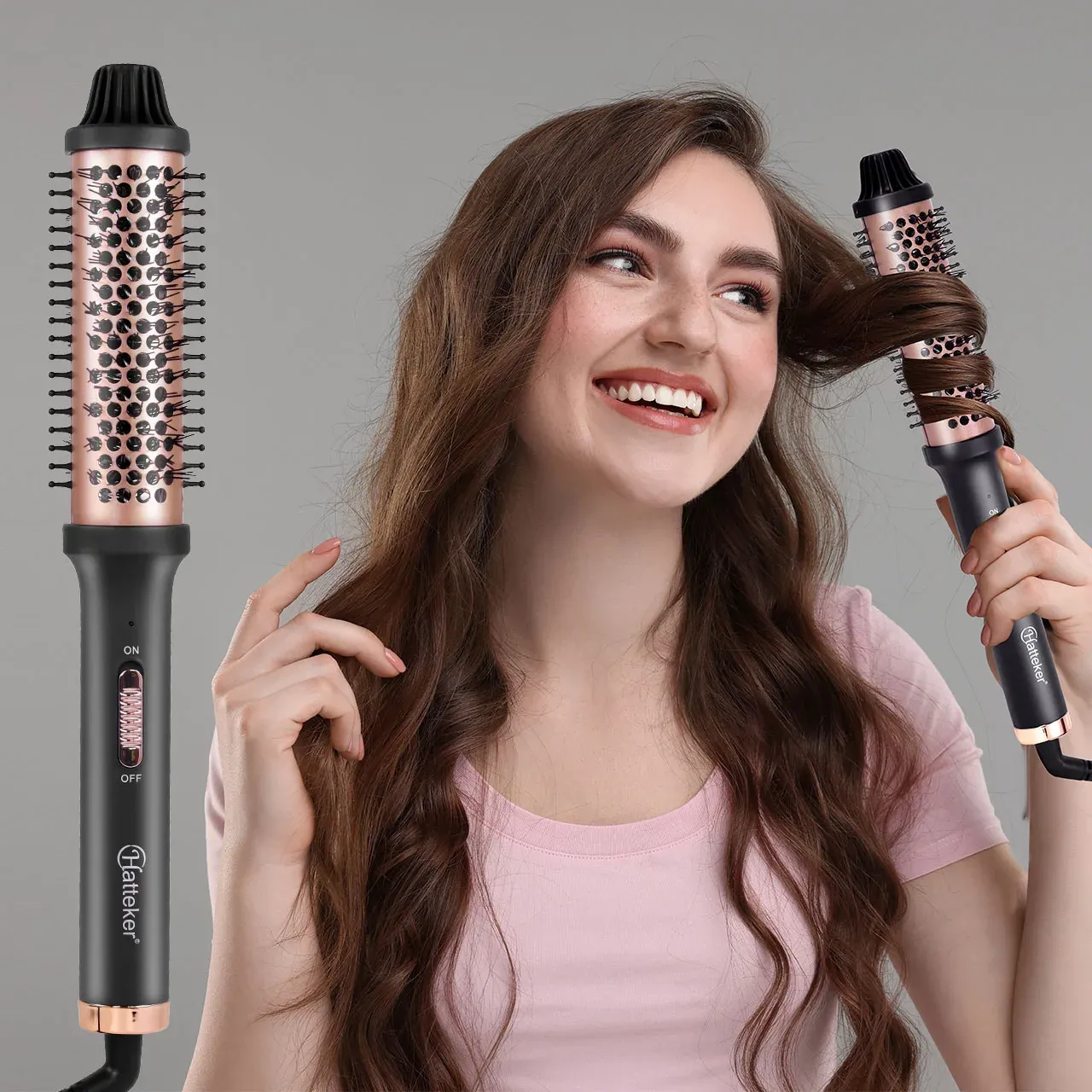 Brosse Hatteker, sélection de coiffage