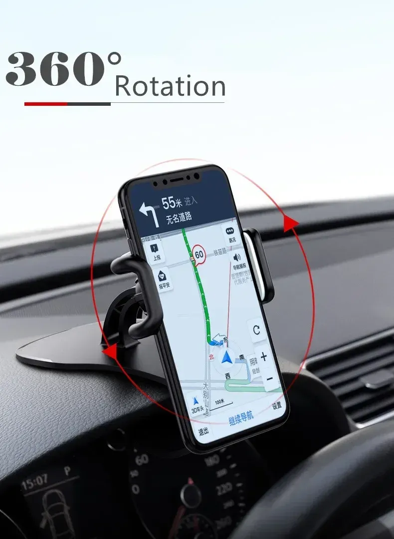 Détail du support de téléphone pour voiture