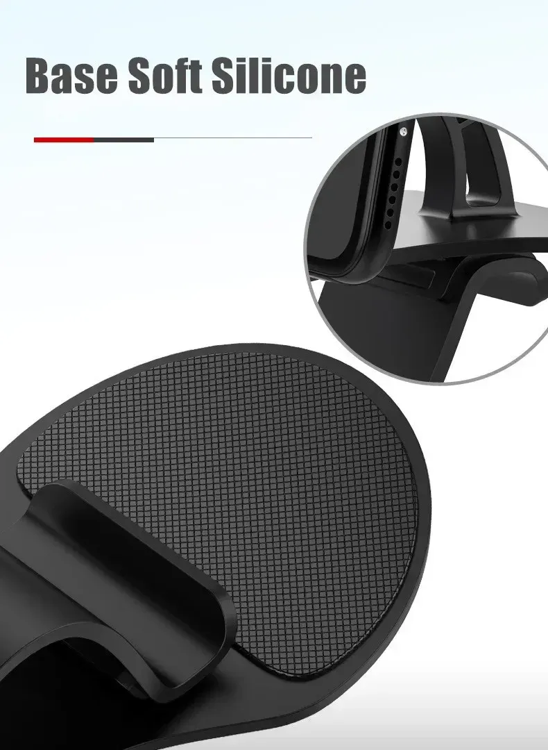 Support de téléphone rotatif, finitions détaillées
