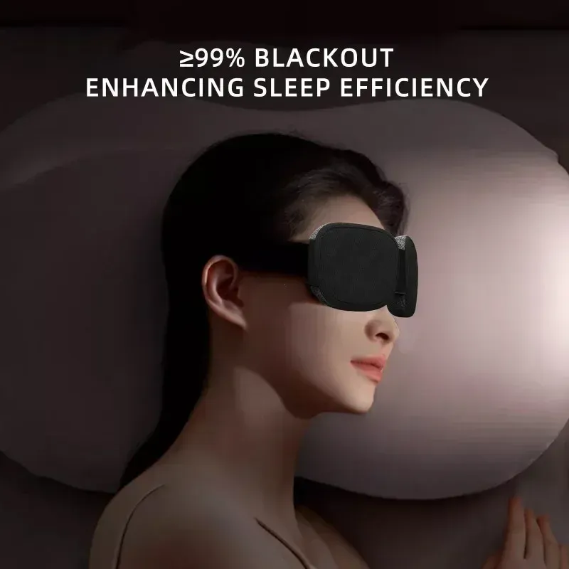 Masque de sommeil 3D réglable pour les yeux 6