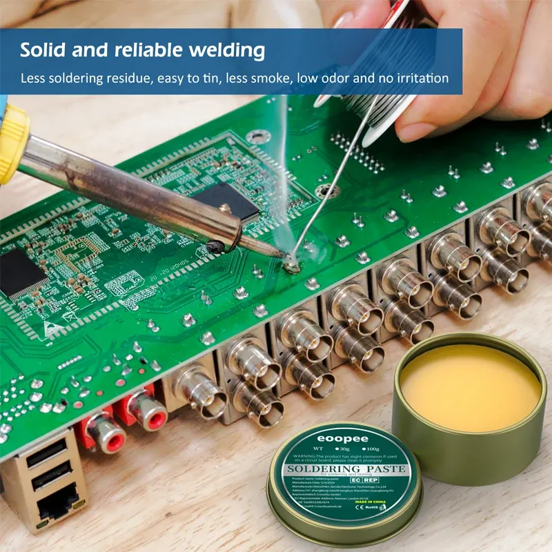 Pâte à souder au flux de colophane, flux professionnel sans nettoyage pour circuits imprimés 2