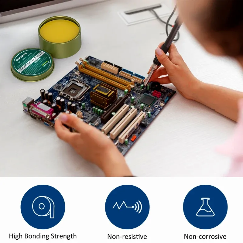 Pâte à souder au flux de colophane, flux professionnel sans nettoyage pour circuits imprimés 6