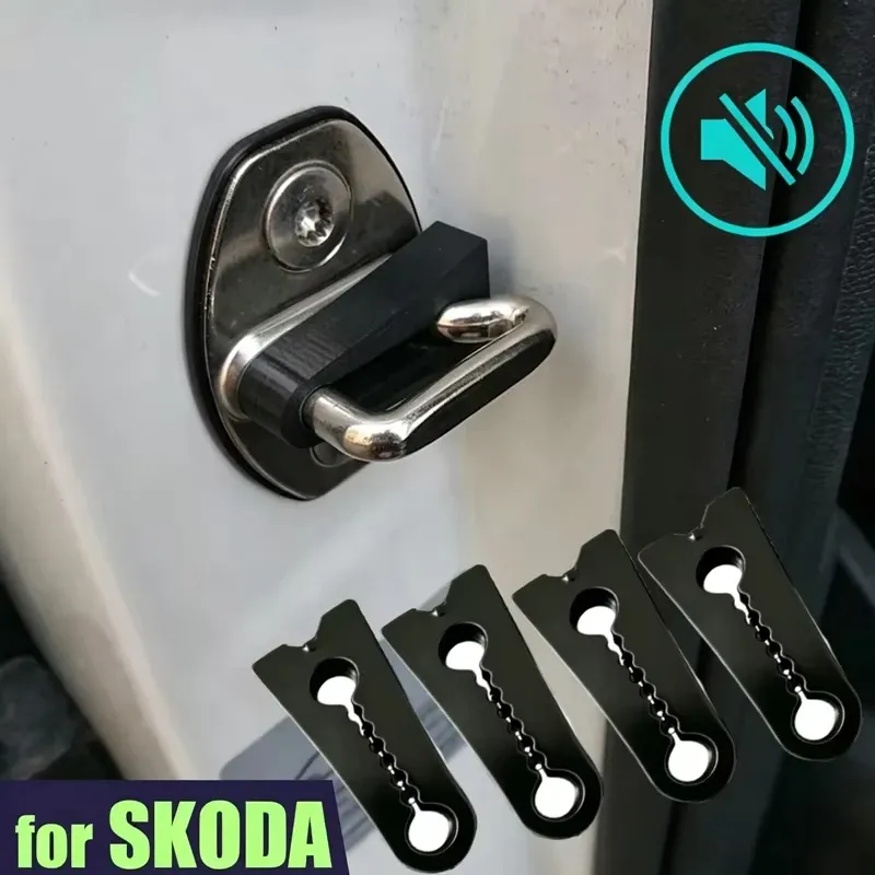 Amortisseur de porte et joint d'étanchéité insonorisant pour Skoda Fabia, Kodiaq, Octavia, Rapid, Superb et Yeti - Image 1