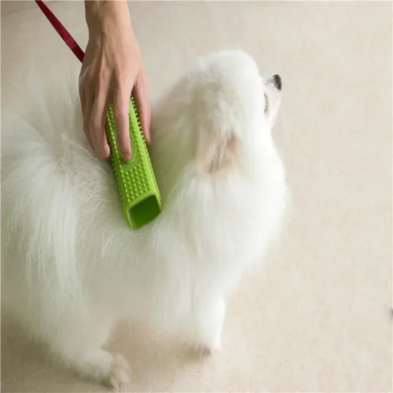 Brosse en silicone creux, détail des couleurs