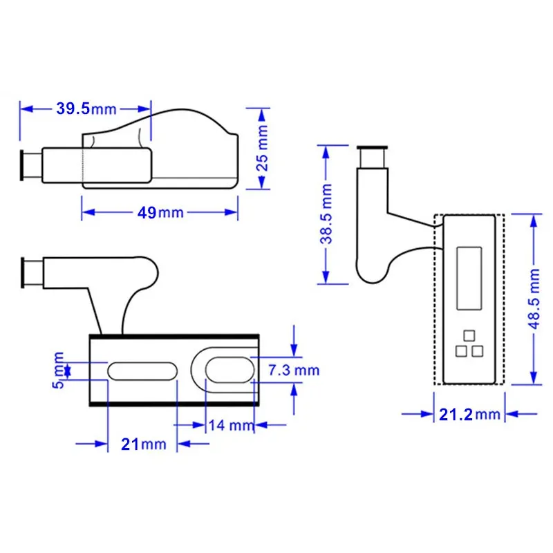 Lampe LED à capteur universel pour armoire, éclairage sous meuble à charnière pour garde-robe, cuisine et chambre à coucher 4