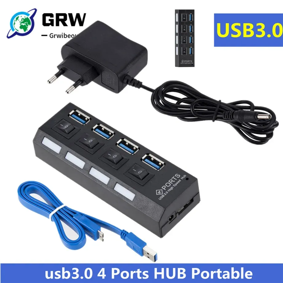 Hub USB 3.0 compact vue principale