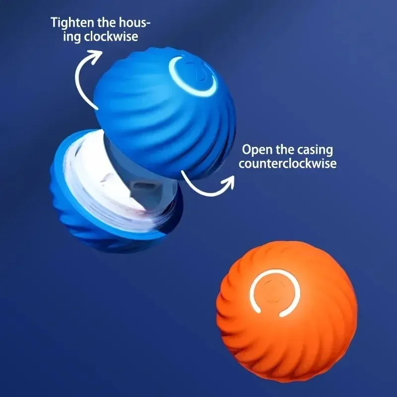 Balle interactive intelligente pour chiens et chats