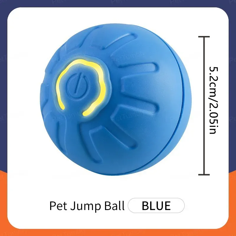 Jouet intelligent pour chien, balle interactive électronique à mouvement automatique rechargeable par USB, rebondissante, idéale comme cadeau d'anniversaire pour chiot 16