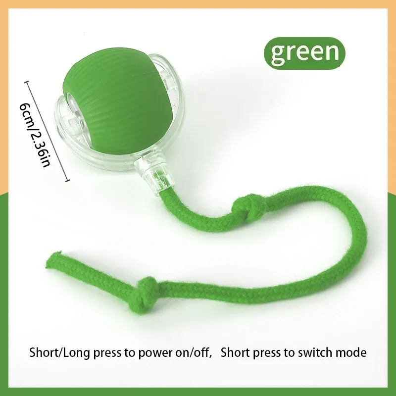 Jouet intelligent pour chien, balle interactive électronique à mouvement automatique rechargeable par USB, rebondissante, idéale comme cadeau d'anniversaire pour chiot 15