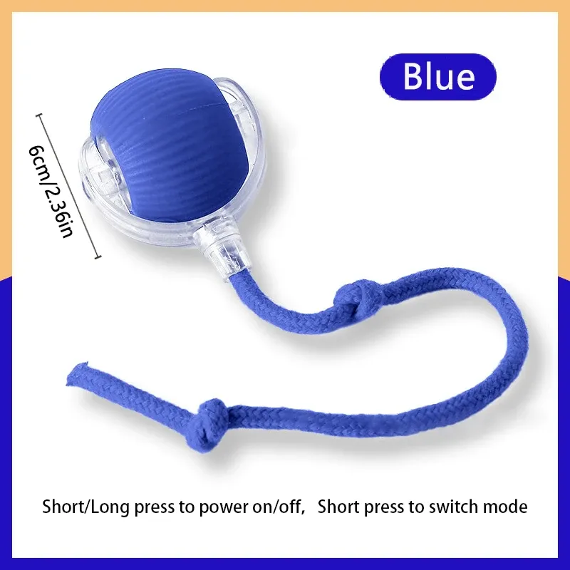 Jouet intelligent pour chien, balle interactive électronique à mouvement automatique rechargeable par USB, rebondissante, idéale comme cadeau d'anniversaire pour chiot 23