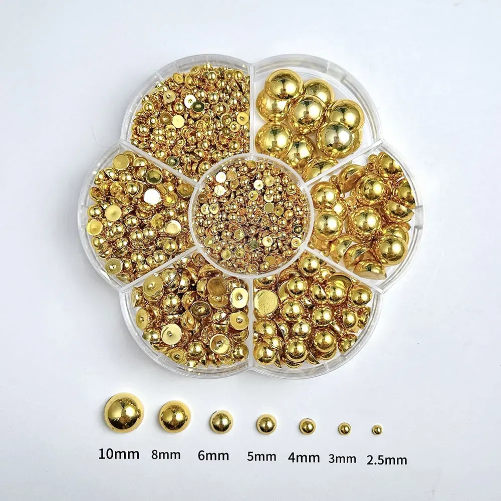 Kit de décorations 3D pour ongles avec nœuds floraux : rose et blanc, acrylique, perles et breloques, stylo à cire et pinceau inclus, 4/6 mm 10