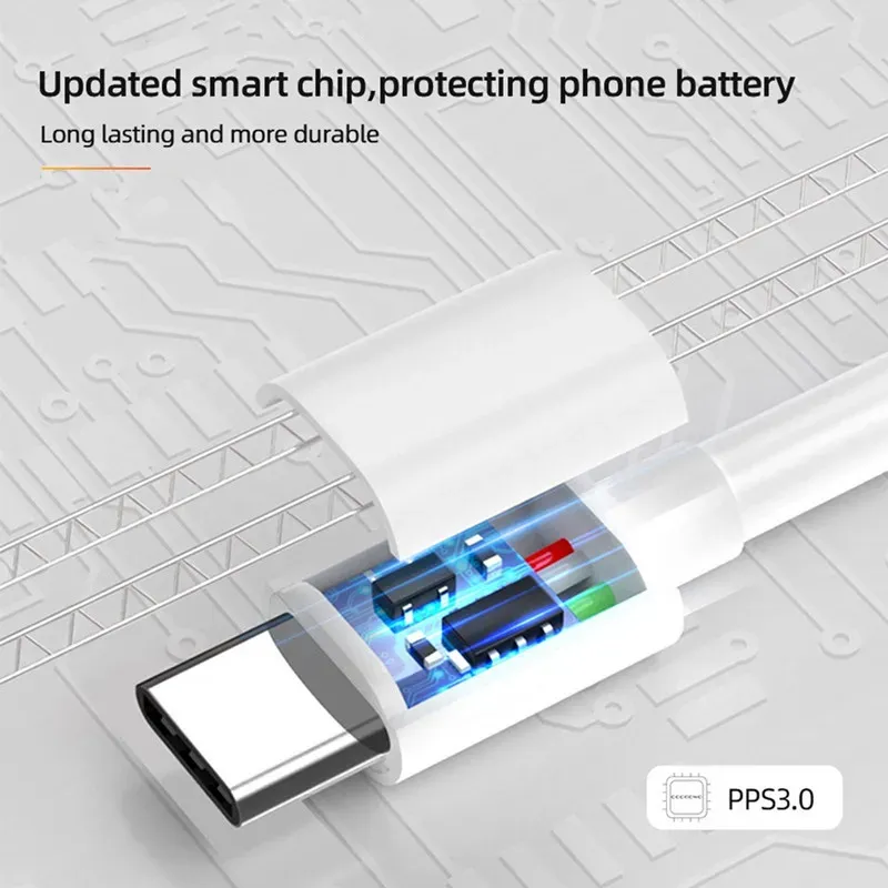 Câble de charge ultra rapide USB-C 6A 120W d'origine Xiaomi, compatible avec Xiaomi Mi 13, Mi 12 Pro, Realme et POCO, câble de données à charge rapide 5