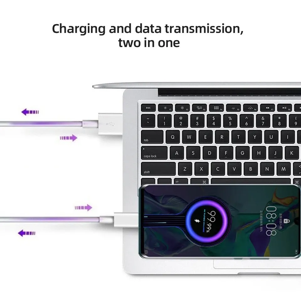 Câble USB-C Xiaomi 6A, détail du connecteur